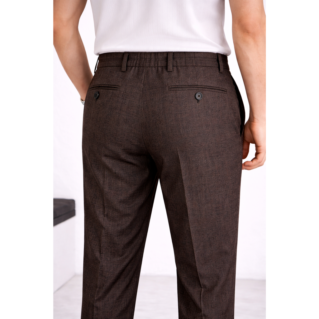 Classic Brown Linen Cotton Pant