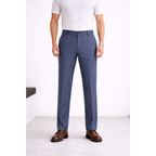 Ash Blue Linen Cotton Pant