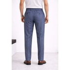 Ash Blue Linen Cotton Pant