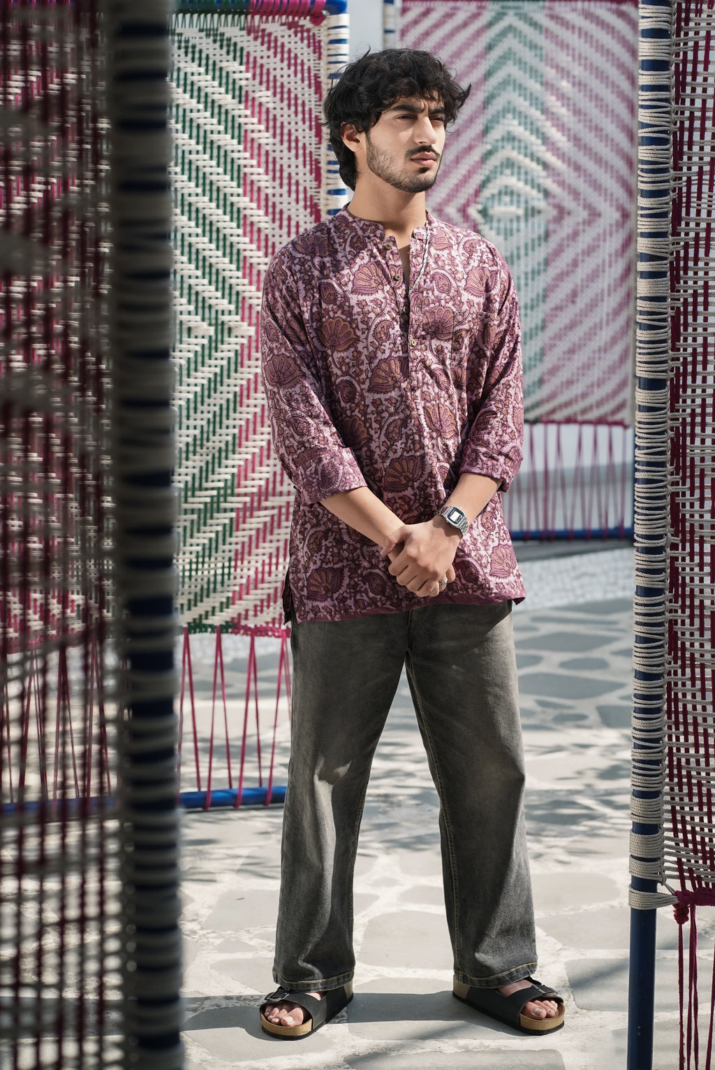 GULABI BAGH SHORT KURTA