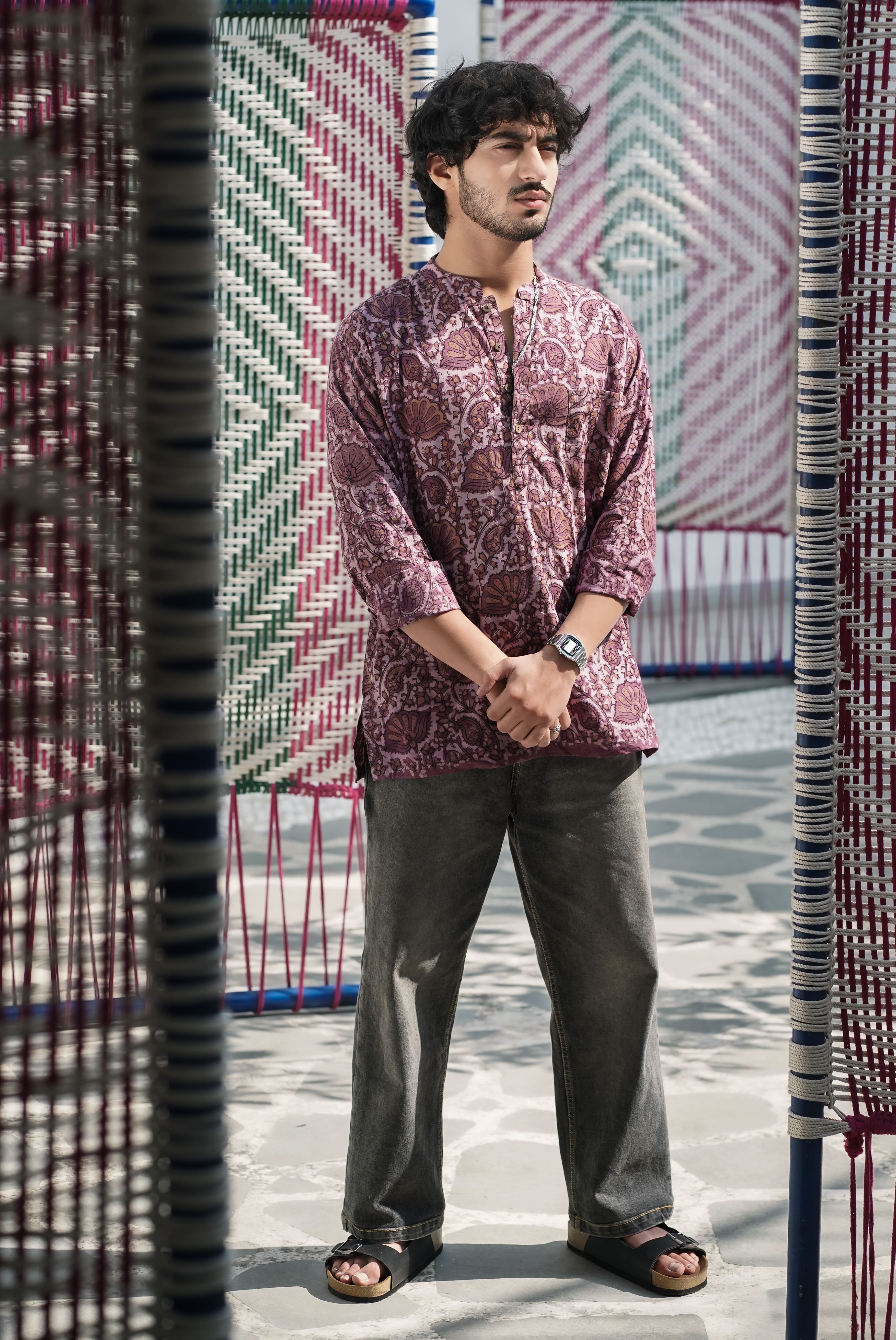 GULABI BAGH SHORT KURTA