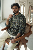 AJRAK PALAASH SHORT KURTA