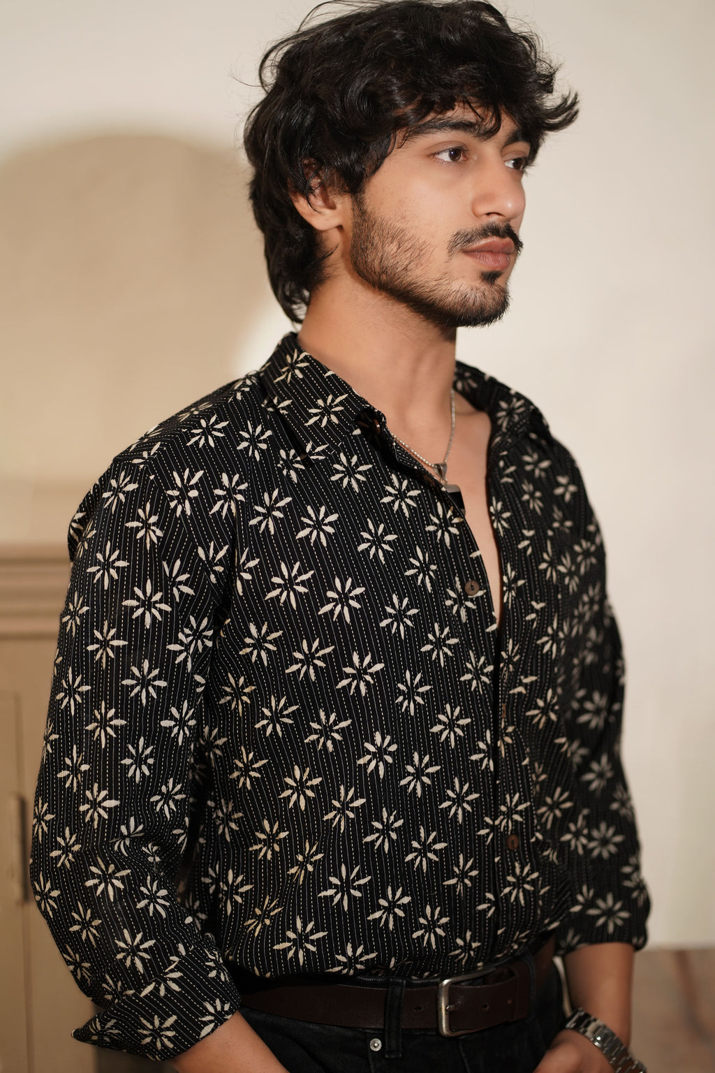 KANTHA PUSHP SHIRT