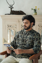 AJRAK PALAASH SHORT KURTA