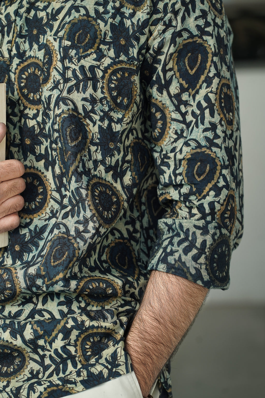 AJRAK PALAASH SHORT KURTA