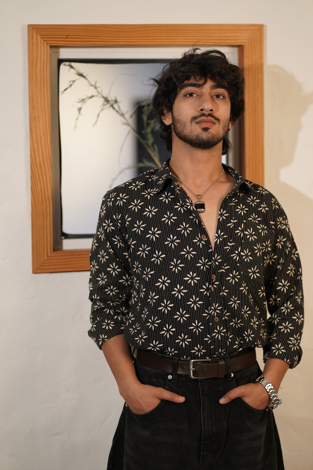 KANTHA PUSHP SHIRT