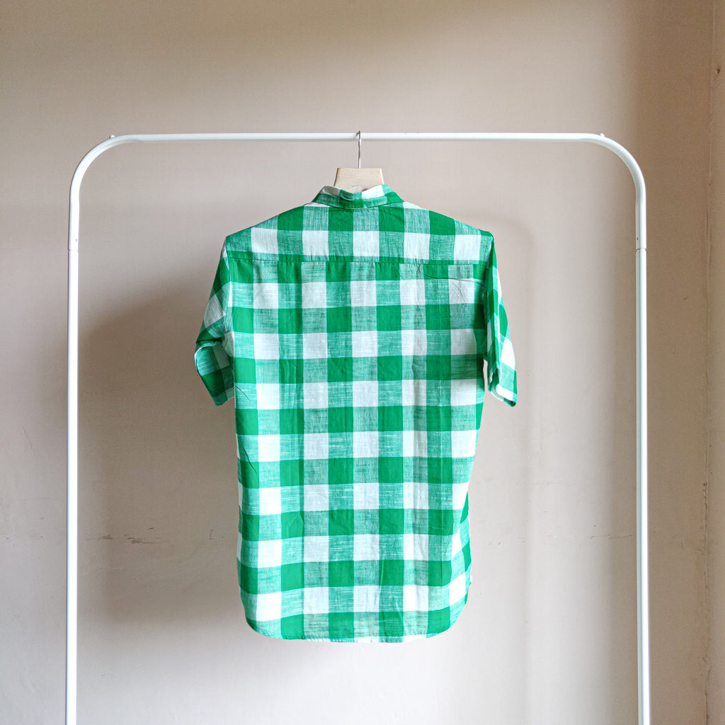 Green Big Checks Shirt