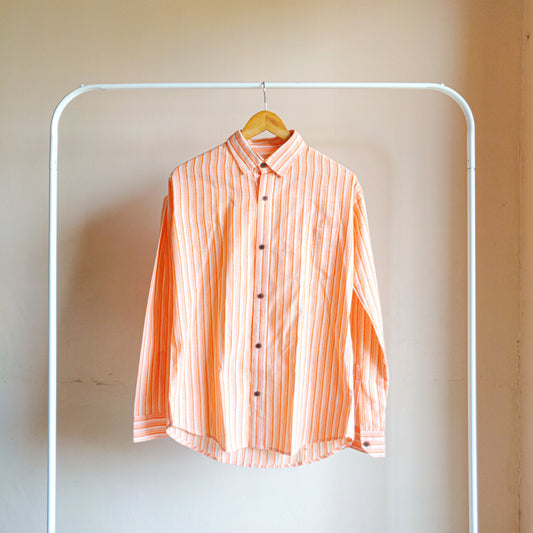 Orange Stripes Shirt