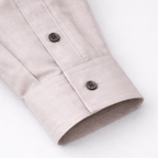 Soft Beige Cotton Short Kurta