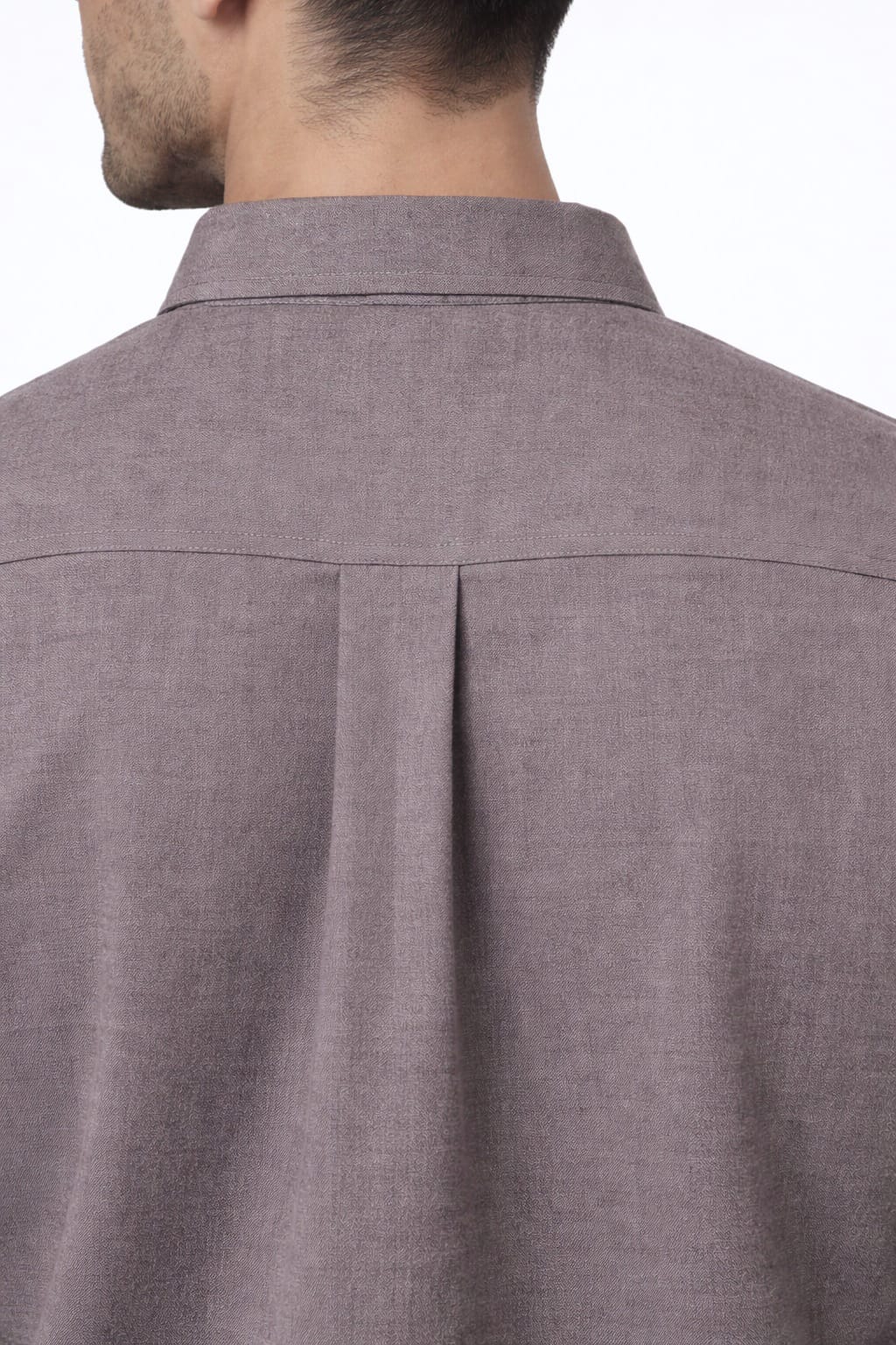 Earth Brown Cotton Short Kurta