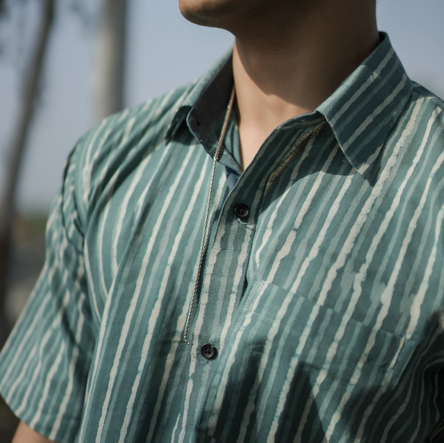 Blue Stripes Shirt