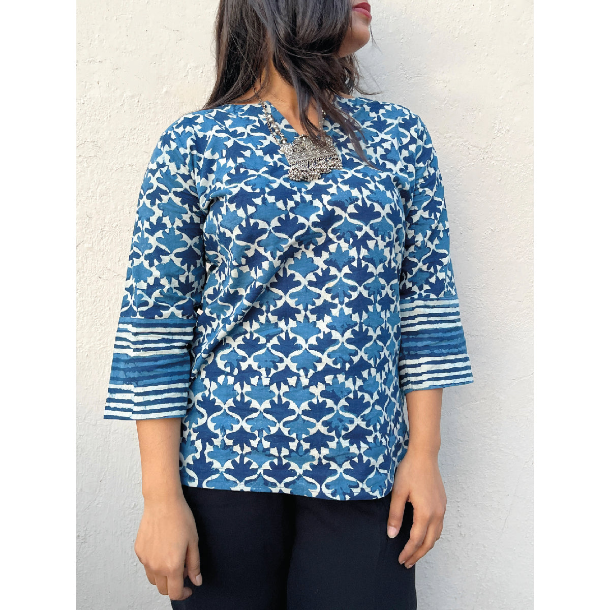 Indigo Short Kurta