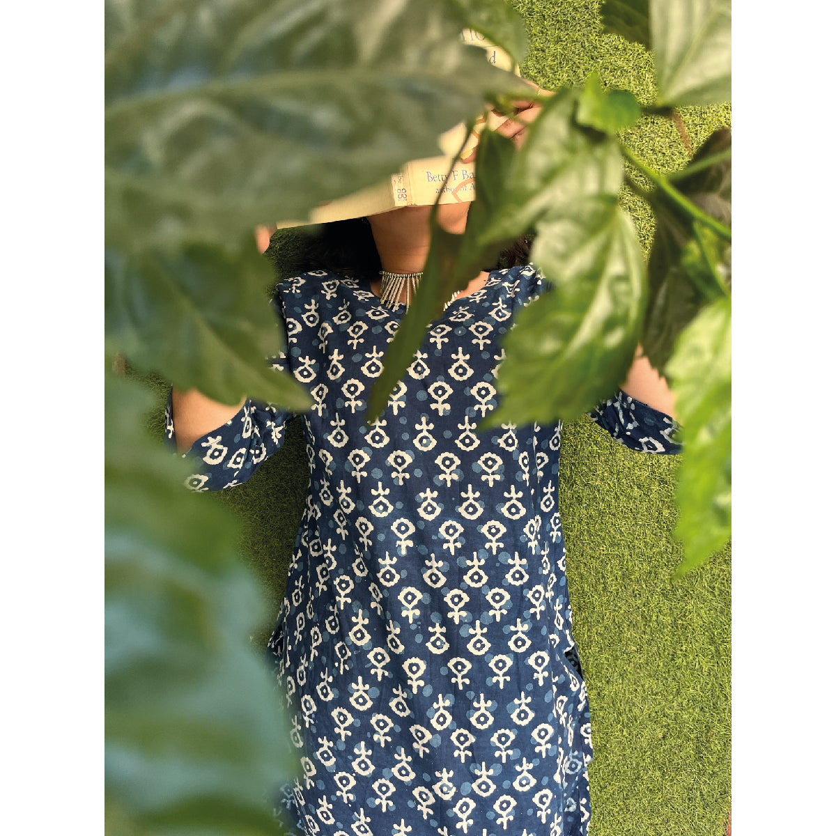 Indigo Flower Kurti